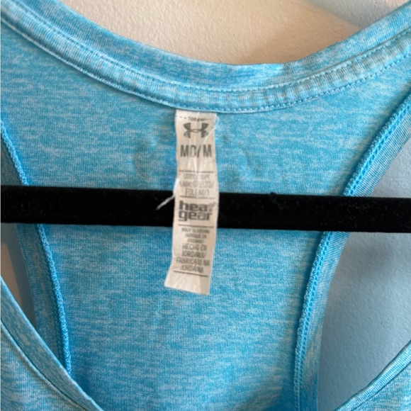 Under Armour Blue Athletic Tank Top - Picture 2 of 3